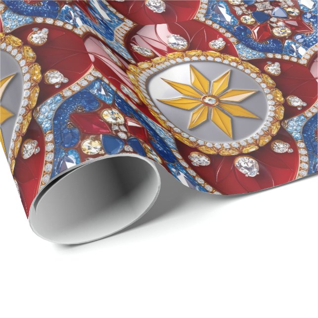 Special wrapping paper with Colombian Colors (Roll Corner)