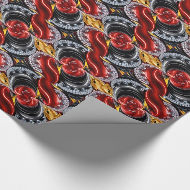 Special wrapping paper with German Colors (Corner)
