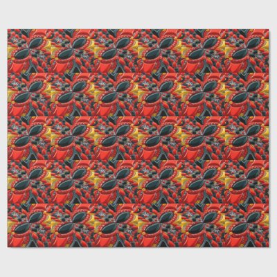 Special wrapping paper with Germany Colors