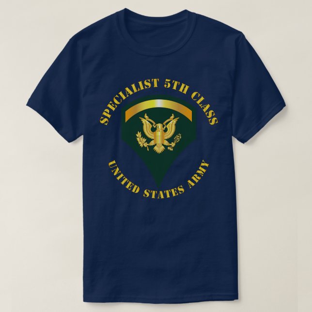 Specialist 5th Class SP5 T-Shirt (Design Front)