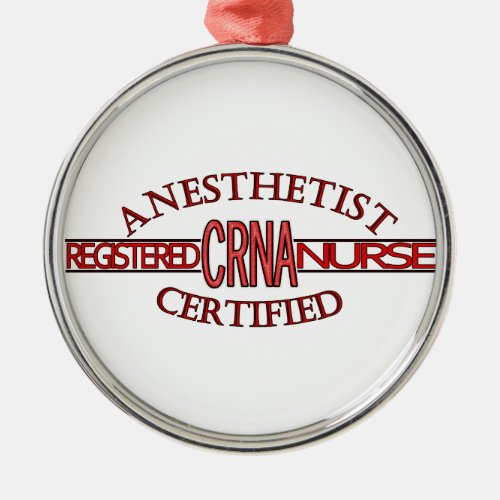 SPECIALIST CRNA LOGO METAL ORNAMENT