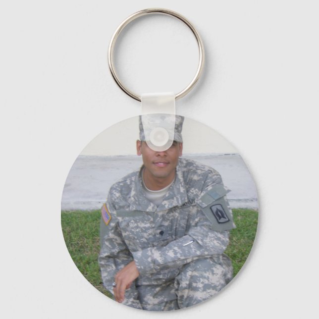 Specialist, National Guard Keychain (Front)