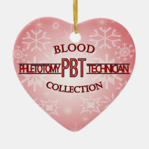 SPECIALIST PBT PHLEBOTOMY TECH BLOOD COLLECTION CERAMIC ORNAMENT
