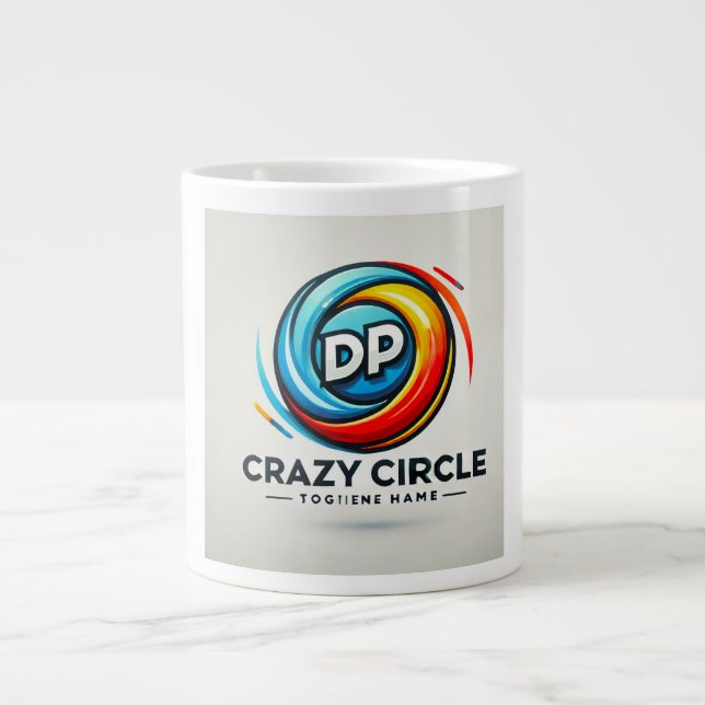 Speciality Mug with DP Crazy Circle Logo (Front)