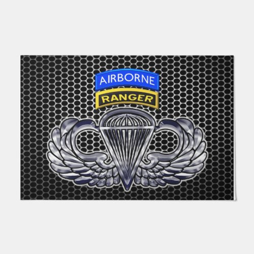 Specially Designed Airborne Ranger Commemorative Doormat