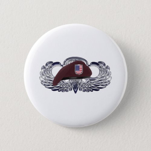 Specially Designed Beret on Basic Airborne Wings Button