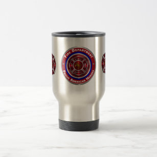 Specially Designed Commemorative Fire Department Travel Mug