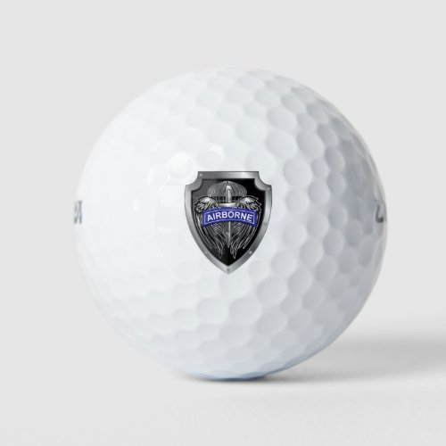 Specially Designed Winged Airborne Shield Golf Balls