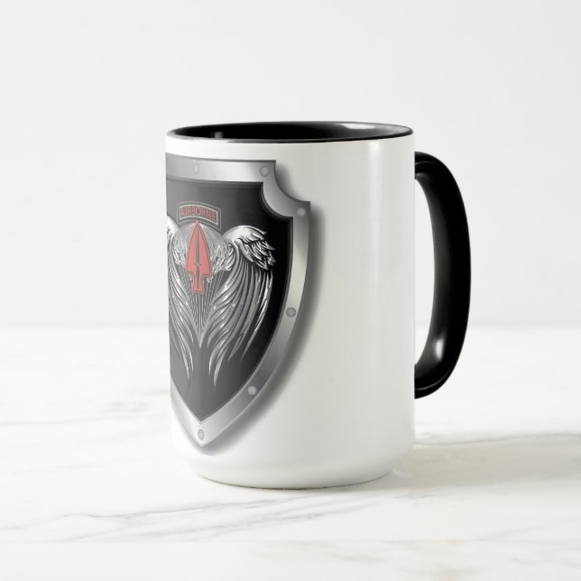 Specially Designed Wings Special Ops Patch Mug (Front Right)