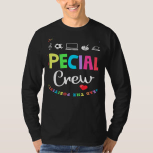 Specials Crew Teacher TRIBE Team Back To Primary S T-Shirt