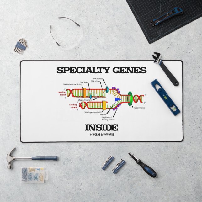 Specialty Genes Inside DNA Replication Desk Mat (Workstation)