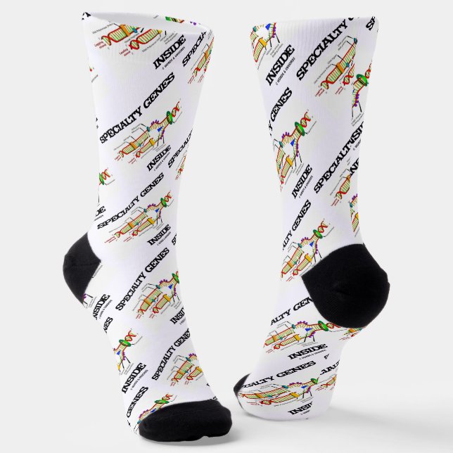 Specialty Genes Inside DNA Replication Socks (Angled)