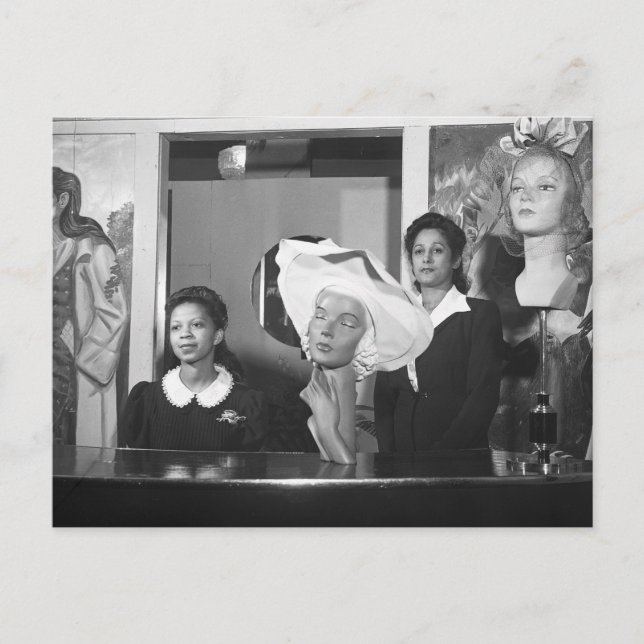 Specialty Hat Shop, 1940s Postcard (Front)