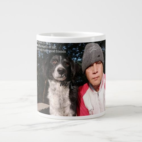 Specialty MuBest Friends Forever Me  My Pup Giant Coffee Mug