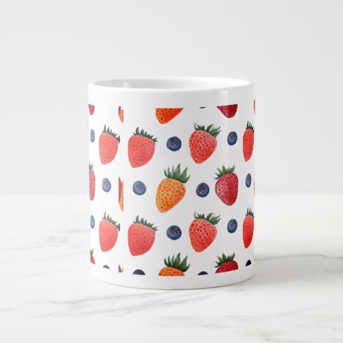 Specialty Mug custom berry design coffee mug