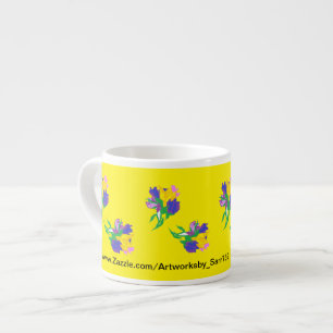 Specialty Mug :ESPRESSO Tulips