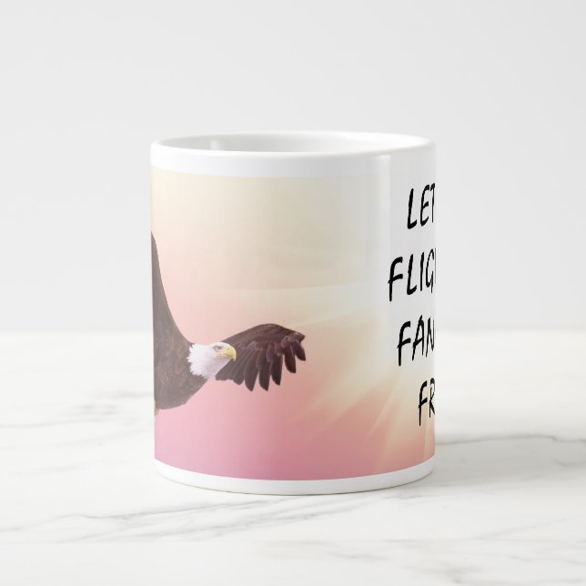 Specialty Mug, Flights of Fancy Jumbo Coffee Mug (Front)