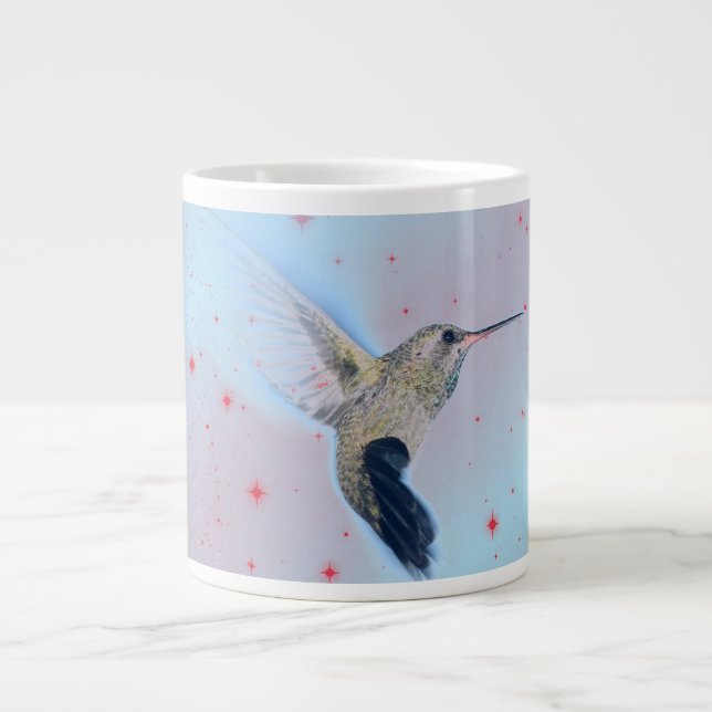 Specialty Mug HUMMINGBIRD CUSTOM NAME (Front)