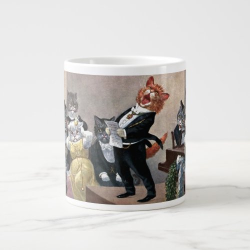 Specialty Mug Jumbo Funny Cat Singer