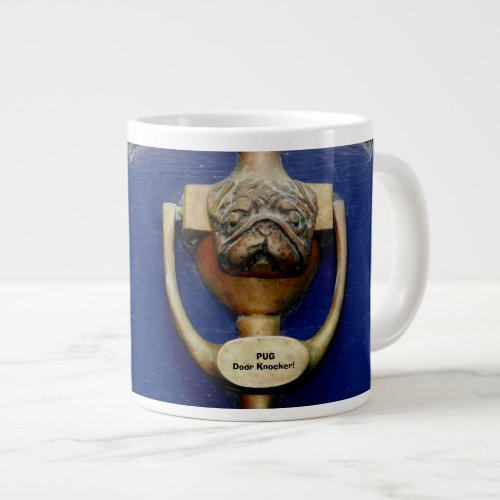 Specialty Mug Jumbo size Pug Door Knocker