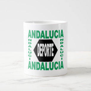Specialty Mug Jumbo white ANDALUCIA DEPORTE