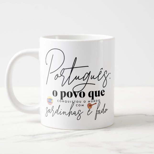 Specialty Mug Portuguese o povo que conquistou (Left)