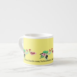 Specialty Mug : Vine with Roses