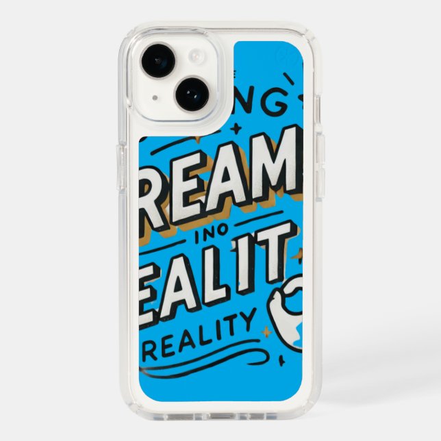 Speck Apple iPhone 14 Presidio Perfect-Clear Speck iPhone Case (Front)