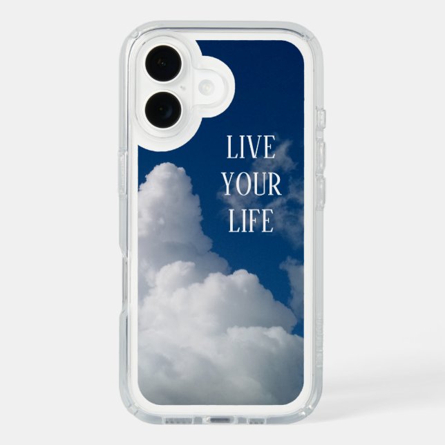 Speck Apple iPhone 16 Presidio Perfect-Clear Speck iPhone Case (Front)