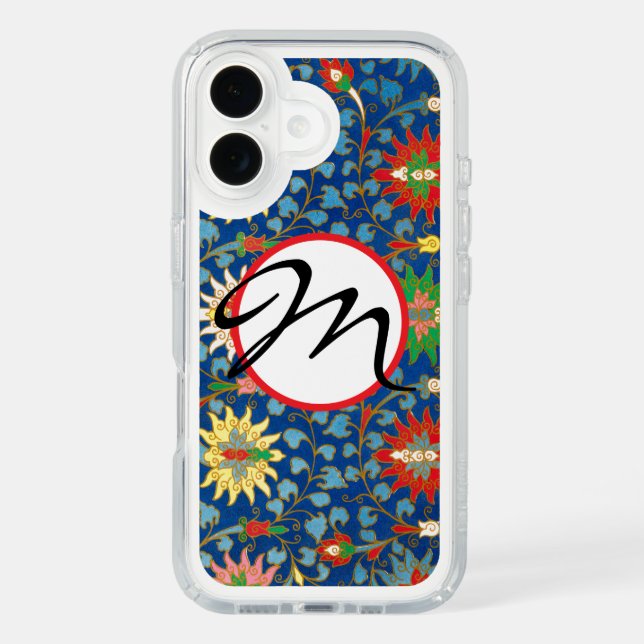 Speck Case CUSTOM INITIAL CHINESE FLOWER PRINT (Front)