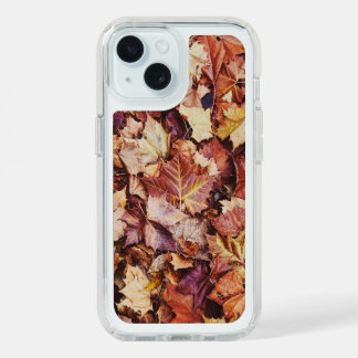 Speck iPhone 15 Presidio Perfect-Clear - Leaves Case