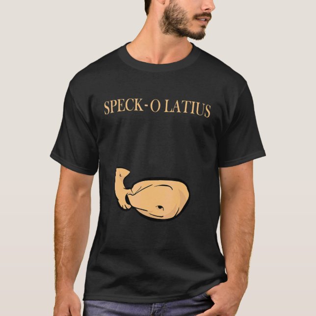 Speck O Latius  High School Football Player T-Shirt (Front)
