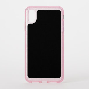Speck Presidio Clear + Pink Glitter iPhone XS Max  Case