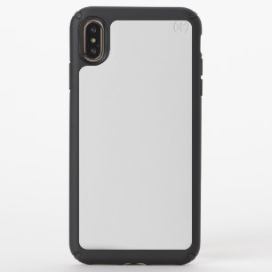 Speck Presidio Clear + Pink Glitter iPhone XS Max Case