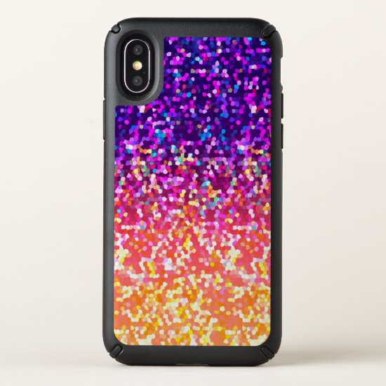 Speck Presidio iPhone X Case Glitter Graphic