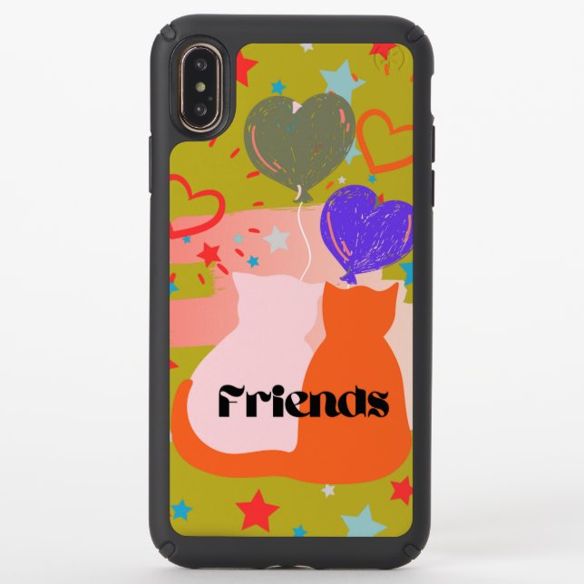 Speck presidio pro iPhone xs max friend case (Front)