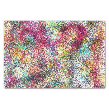 Speckle Of Colors Tissue Paper by zzl_157558655514628 at Zazzle