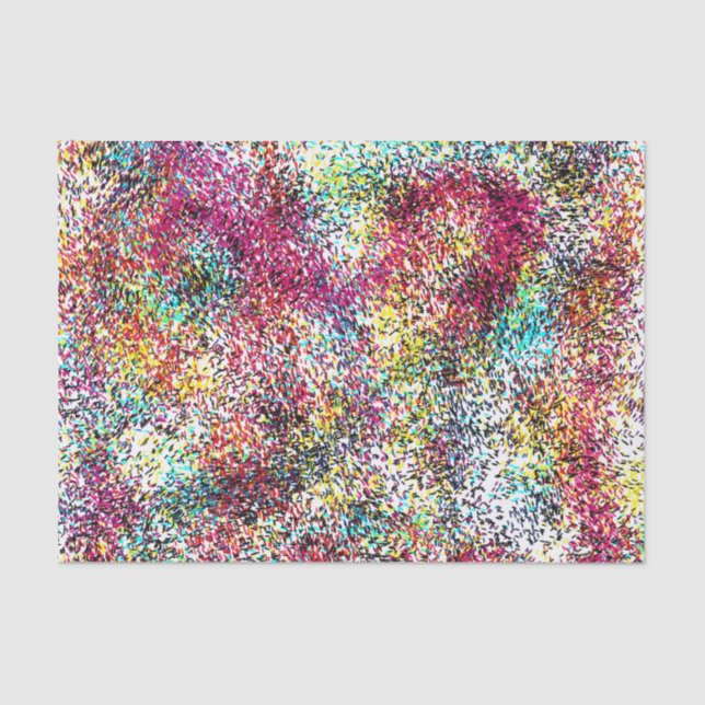 Speckle Of Colors Tissue Paper (Front)