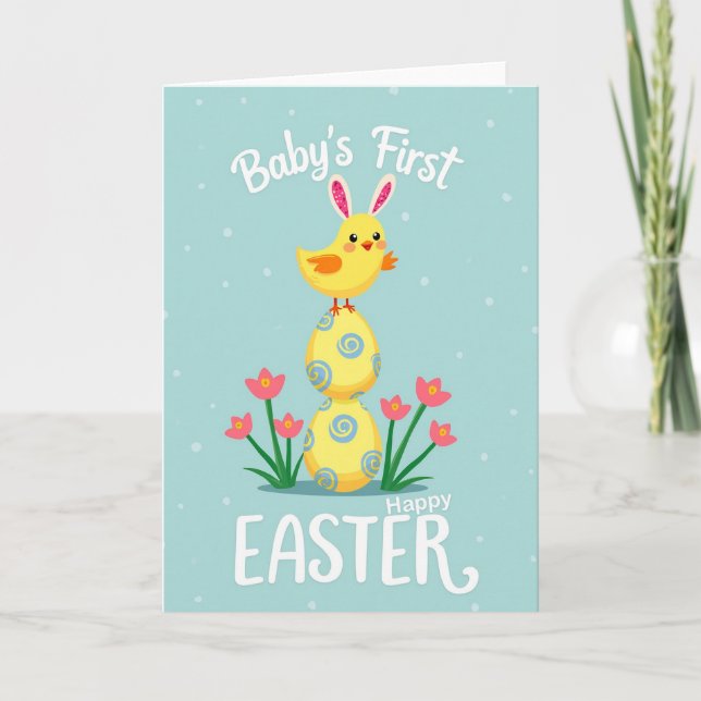 Speckled Bird Egg Pattern Card (Front)
