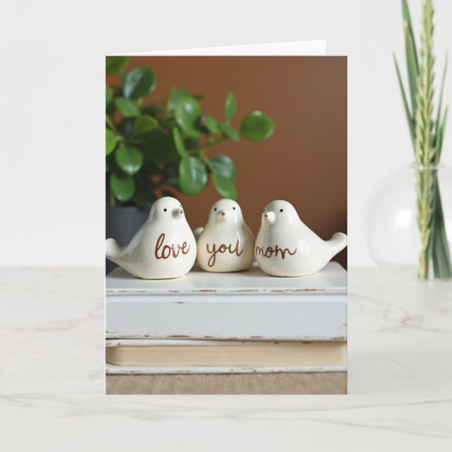 Speckled Birds Mothers Day Card (Front)