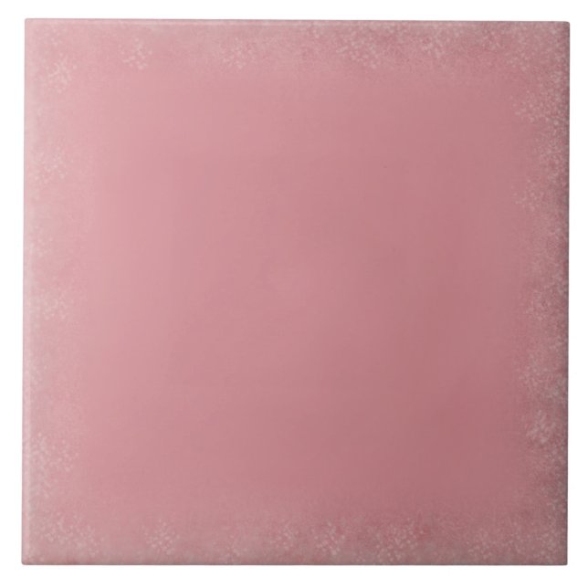 Speckled bubble gum Ceramic tile (Front)