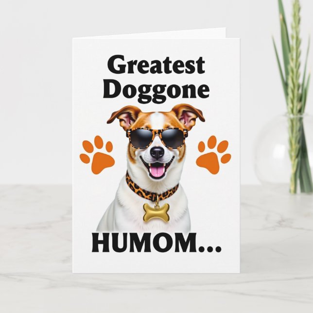 Speckled Dog Greatest Humom Card (Front)