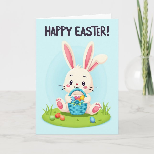Speckled Eggs Easter Card (Front)