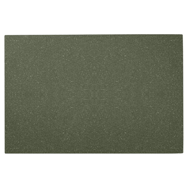 Speckled Forest Green Metal Wall Art – Customize (Front)
