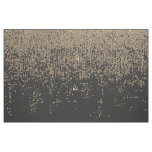 Speckled Gold Glitter Black Ombre Fabric
