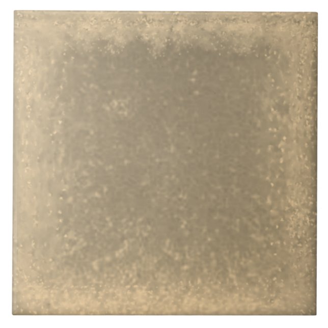 Speckled Gold toned Ceramic tile (Front)