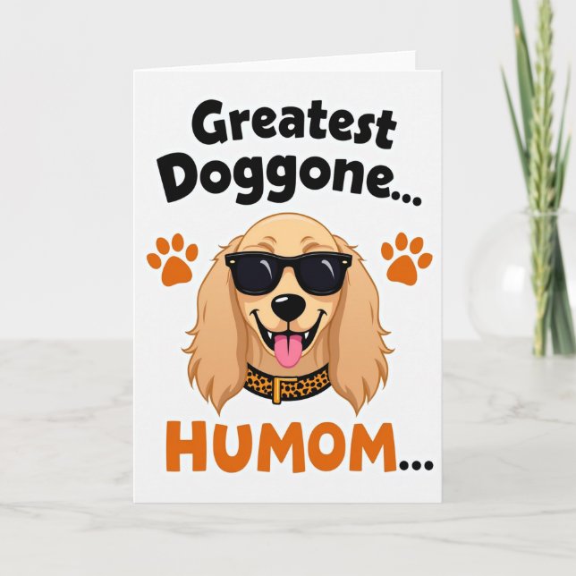 Speckled Greatest Humom Card (Front)