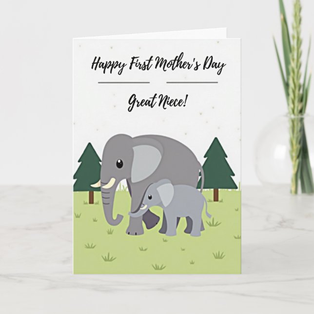 Speckled Happy Mothers Day Card (Front)