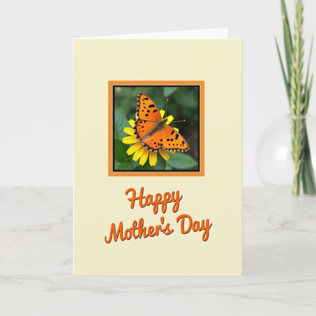 Speckled Insect Cream Card (Front)