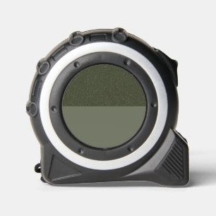 Speckled & Matte Moss Green Tape Measure (Custom)